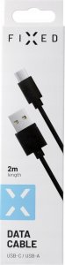 Kabel USB Fixed USB-A - USB-C 2 m Czarny (FIXD-UC2M-BK) 6