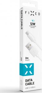 Kabel USB Fixed USB-A - USB-C 2 m Biały (FIXD-UC2M-WH) 3