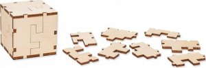 EcoWoodArt EWA Drewniane Puzzle 3D - Kostka 3