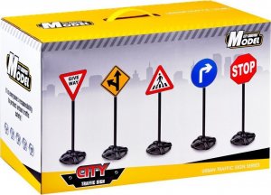 Duże Znaki drogowe 83cm Zestaw nauka jazdy ZA3733 5