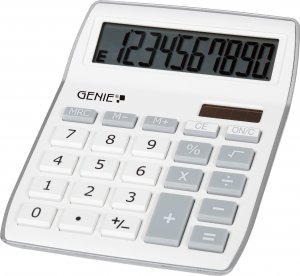 Kalkulator Genie GENIE Tischrechner 840S silber 1