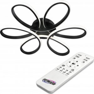 Lampa sufitowa Masterled Galaxis Virgo LED 77W lampa sufitowa (z pilotem) czarna 3