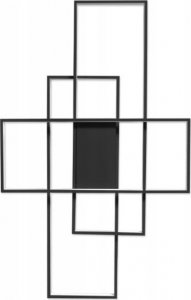 Lampa sufitowa Masterled Galaxis Pegaz LED 130W lampa sufitowa 3-punktowa (z pilotem) czarna 3