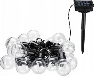 Masterled Girlanda solarna kulki 5cm na balkon Led ciepła 10 8