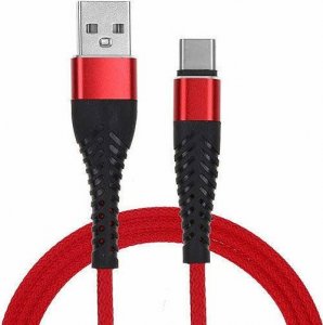 Kabel USB USB-C - USB-C 3 m Czerwony (28650) 2
