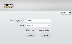 Kamera IP BCS Kamera IP sieciowa kopułowa BCS Point BCS-P-DIP42VSR4 2Mpx IR 30m 3