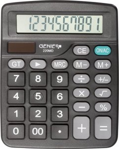 Kalkulator Genie GENIE Tischrechner Basic 220 MD 10-stellig 1