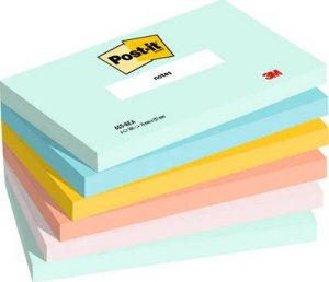 Post-It 3M Karteczki samoprzylepne Post-it®, BEACHSIDE, 76x127mm, 6x100 kart. 1