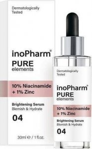 INOPHARM_Pure normalizujące serum do twarzy z 10% niacynamidem i 1% cynkiem 30ml 1