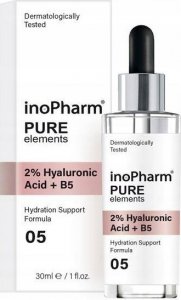 INOPHARM_Pure serum do twarzy z 2% kwasem hialuronowym i witaminą B5 30ml 1