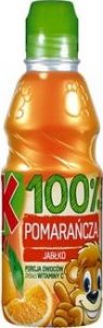 Kubuś Kubuś 100% Sok pomarańcza jabłko 300 ml 1