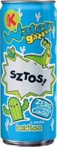 Kubuś Kubuś Waterrr gazzz o smaku kaktusa 250 ml 1