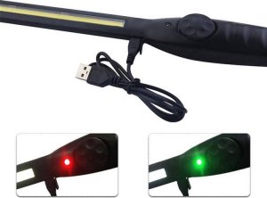 Aptel LAMPA WARSZTATOWA LED COB Doświetlająca czarna 8W AG121H 8