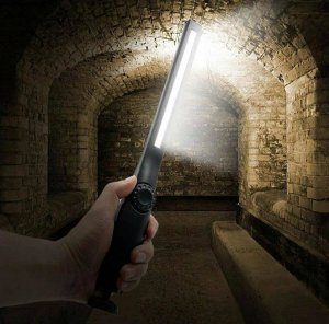 Aptel LAMPA WARSZTATOWA LED COB Doświetlająca czarna 8W AG121H 9