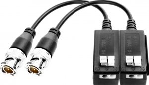 System przekazu sygnału AV Keeyo Konwertery do transmisji sygnału wideo HD 2 szt na kabelku LV-TR1K 1