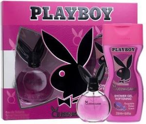 Playboy Queen of the Game Zestaw dla kobiet EDT 40 ml + Żel pod prysznic 250 ml 1