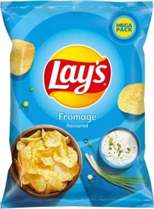 LAYs LAY`S Fromage  - Chipsy Ziemniaczane  O Smaku Śmietankowego Sera Z Ziołami - 215G 2