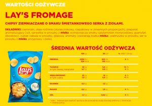 LAYs LAY`S Fromage  - Chipsy Ziemniaczane  O Smaku Śmietankowego Sera Z Ziołami - 215G 4
