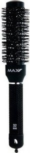 MAX PRO_Ceramiczna okrągła szczotka do włosów 32mm Black 1