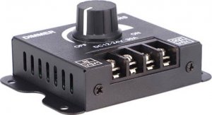 Aptel OBROTOWY ŚCIEMNIACZ do Oświetlenia LED Manualny czarny AG132C 5