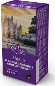 Italian Coffee Milano Dolce kapsułki do Cremesso Delizio - 16 kapsułek 1