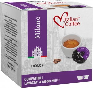 Italian Coffee Milano Dolce kapsułki do Lavazza A Modo Mio - 16 kapsułek 1