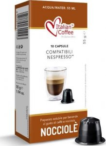 Italian Coffee Nocciola Italian Coffee kapsułki do Nespresso - 10 kapsułek 1