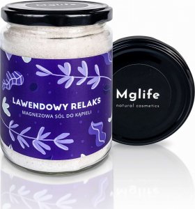 Mglife Mglife Lawendowy Relaks Magnezowa sól do kąpieli 540 g 1