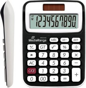 Kalkulator MediaRange Kalkulator 10-st. LC-Display Solar/Bat. sw/we 2