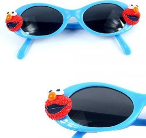 Okulary przeciwsłoneczne Ulica Sezamkowa Elmo 1