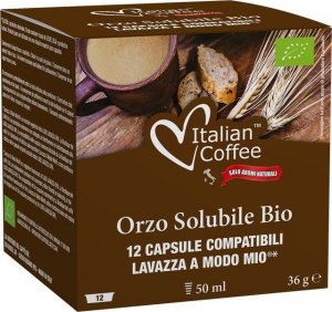 Italian Coffee Orzo Bio (kawa zbożowa) kapsułki do Lavazza a Modo Mio - 12 kapsułek 1