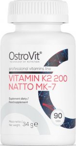 OstroVit Witamina K2 200 Natto MK-7 90 tabletek one size 1