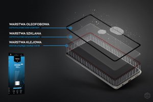 MyScreen Protector Samsung Galaxy S22 - Szkło hartowane na lekko zaokrąglone ekrany DIAMOND GLASS LITE edge FULL GLUE 6