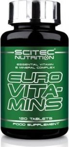 Scitec Nutrition SCITEC Euro Vitamins - 120tab 1