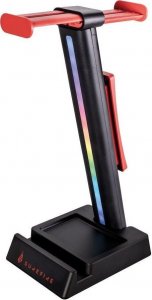 Surefire SureFire stojak na słuchawki Vinson N1 Dual Balance RGB, czarny, plastikowy, 48845, czarna 1