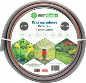 BEST GARDEN WĄŻ OGRODOWY 1/2” 50m PRO FLEX BEST GARDEN 5