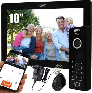 5TECH Wideodomofon WIFI 5tech Verus 10" 84207 Telefon Podświetlany Szyfrator MicroSD 1