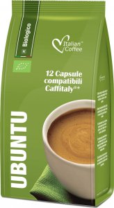 Italian Coffee Ubuntu BIO 100% Arabica kapsułki do Tchibo Cafissimo - 12 kapsułek 1