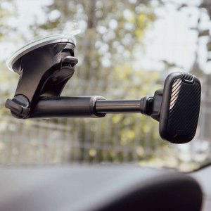 Uchwyt samochodowy Uniwersalny magnetyczny ML-128 teleskopowy do telefonu na szybę Black 6