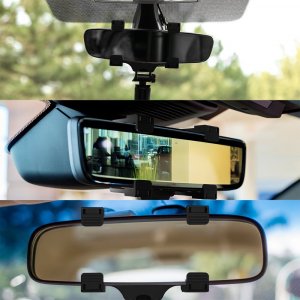 Retoo UCHWYT SAMOCHODOWY NA TELEFON LUSTERKO WSTECZNE 12