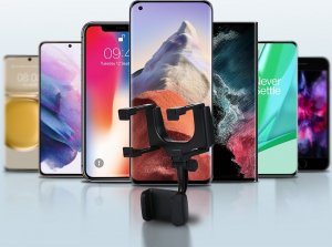 Retoo UCHWYT SAMOCHODOWY NA TELEFON LUSTERKO WSTECZNE 14