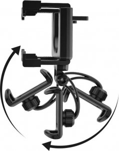 Retoo UCHWYT SAMOCHODOWY NA TELEFON LUSTERKO WSTECZNE 15