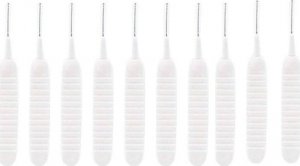 Aptel ZESTAW DO CZYSZCZENIA SŁUCHAWKI PRYSZNICOWEJ 10 szczotek AG765 2