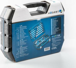 Högert Technik Zestaw narzędziowy dwulokorowa walizka (85szt.) HT1R425 1