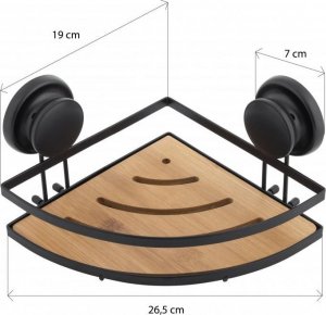 YokaHome Zestaw łazienkowy 5-elementowy na przyssawki - Yoka 9