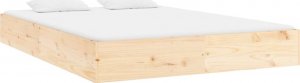 vidaXL vidaXL Rama łóżka, lite drewno, 150x200 cm, King Size 3