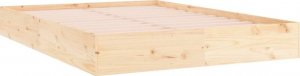 vidaXL vidaXL Rama łóżka, lite drewno, 150x200 cm, King Size 4