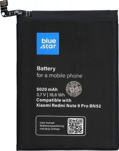 Bateria Blue Star Bateria do Xiaomi Redmi Note 9 PRO (BN52) 5020 mAh Li-Ion Blue Star 1