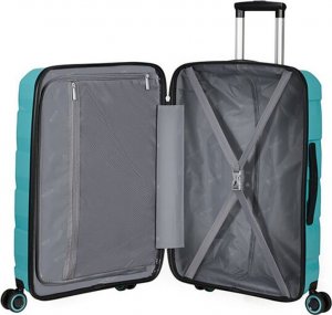 American Tourister Średnia walizka AMERICAN TOURISTER AIR MOVE 139255 Niebieska 8