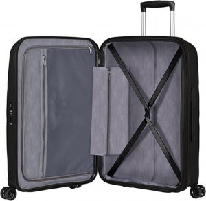 American Tourister Średnia walizka AMERICAN TOURISTER BON AIR DLX 134850 Czarna 8